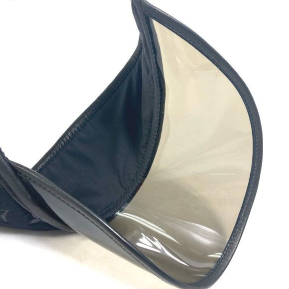 LOUIS VUITTON Monogram hat Sun visor Nylon Black - Picture 5 of 11